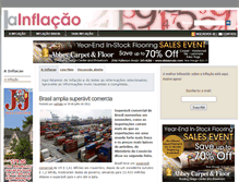 Tablet Screenshot of ainflacao.com